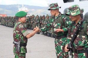 Kasdam IM Pimpin Upacara Latihan Pembentukan Raider 115/Macan Lauser