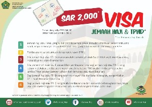 Catat, Jemaah dan Petugas TPHD yang Sudah Berhaji, Dikenai Biaya Visa