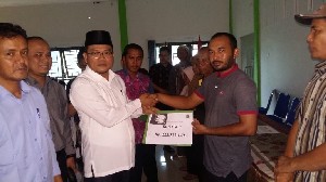 87 Warga Terima Pembayaran Ganti Rugi Tanah Pembangunan Rel KA