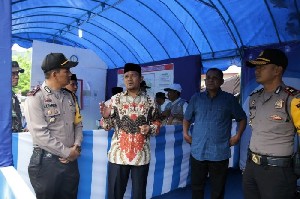 Jelang Arus Balik, Bupati Tinjau Kesiapan Posko