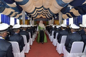 Dyah Erti Hadiri Wisuda Pelajar SUPM Ladong