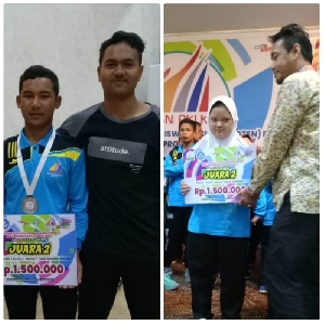 Dua Atlit SMALB 14 Takengon Raih Runner Up 02SN