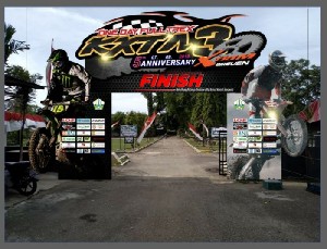 300 Rider Meriahkan Kodim Xtrim Trail Advanture