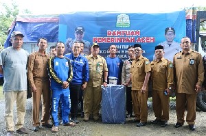 Pemkab Simeulue Terima Dua Truck Bantuan dari Pemerintah Aceh