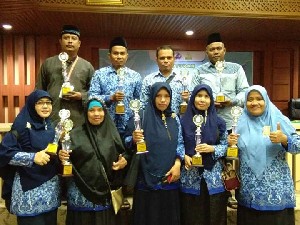 Kafilah Tamiang Raih 9 Juara di MTQ Korpri Provinsi