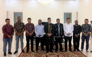 Mahasiswa Papua Bertemu Wali Nanggroe