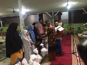 Peringati Maulid Nabi, Gampong Mesjid Trienggadeng Santuni Anak Yatim