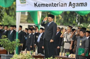 Enam Pesan Menteri Agama saat Peringatan Hari Amal Bakti ke-74